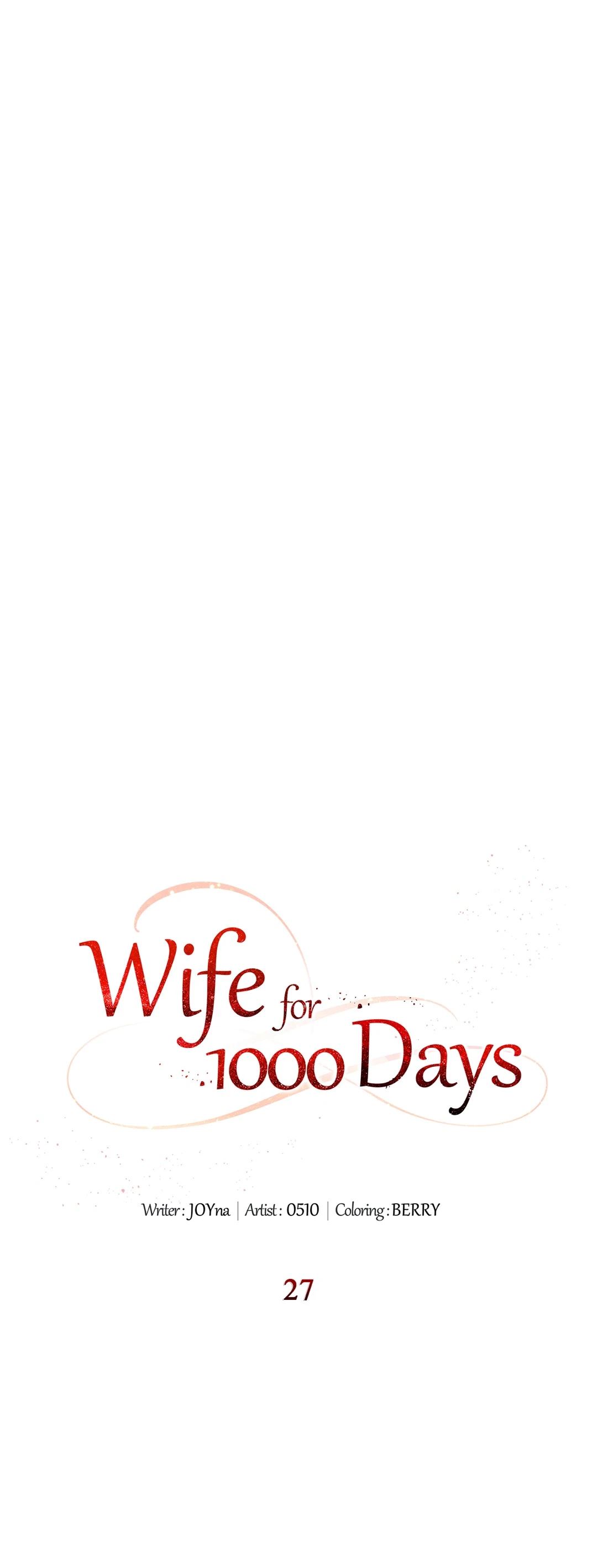 Wife for 1000 Days Chapter 27 image 27