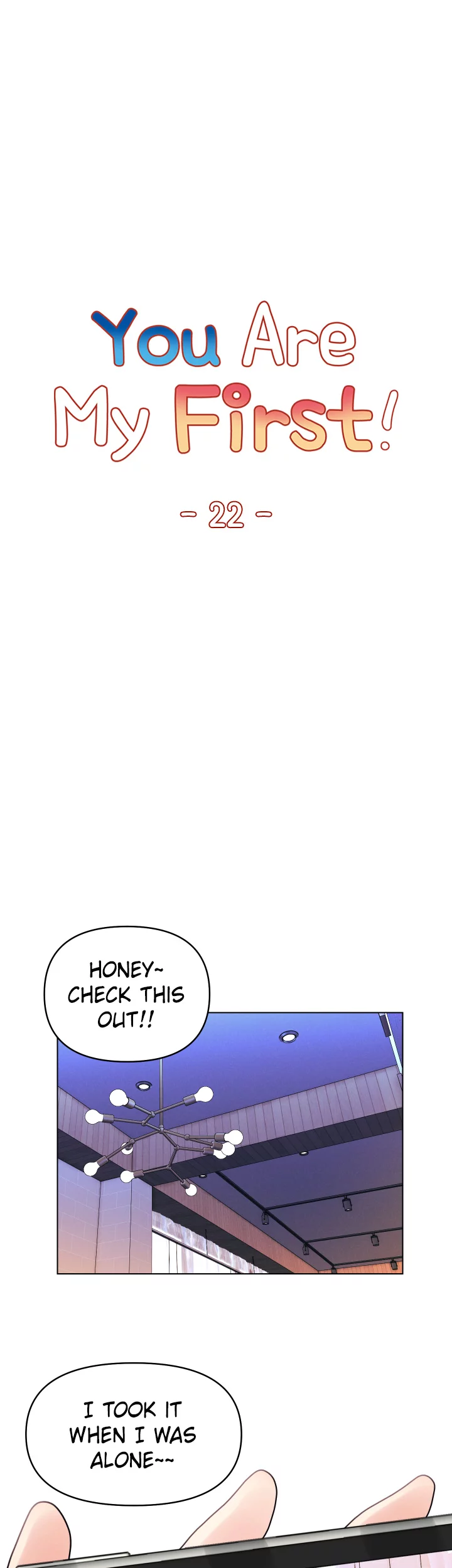 You Are My First Chapter 22 image 6