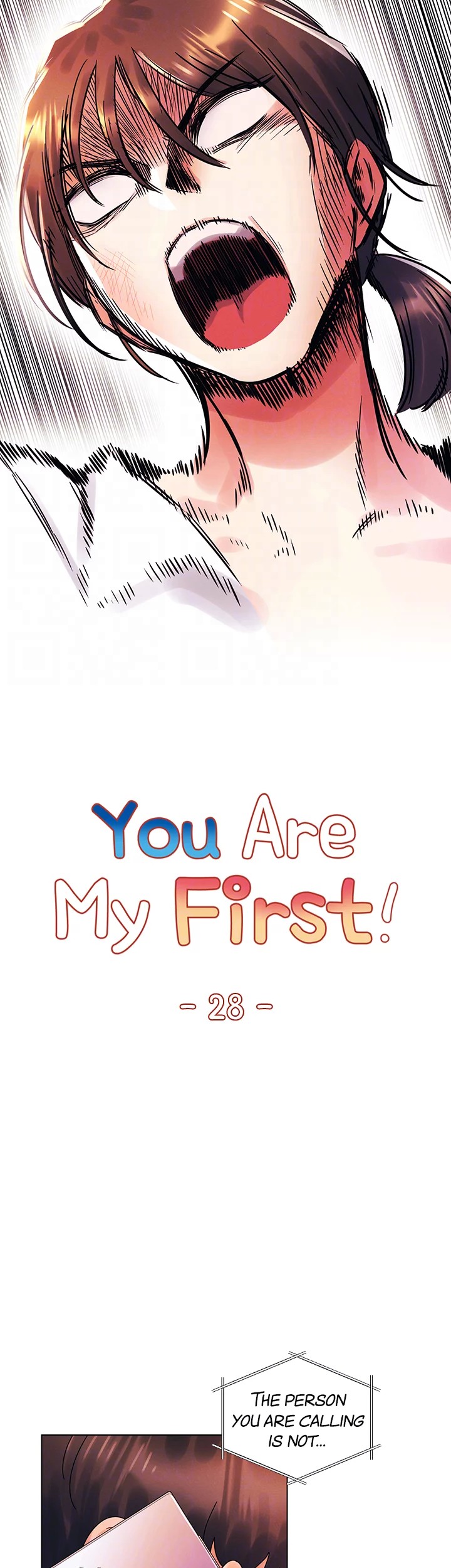 You Are My First Chapter 28 image 14