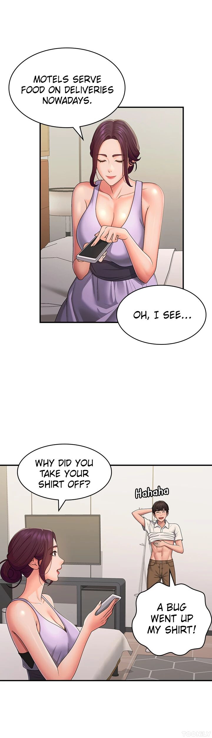 My Aunt in Puberty Chapter 58 image 12