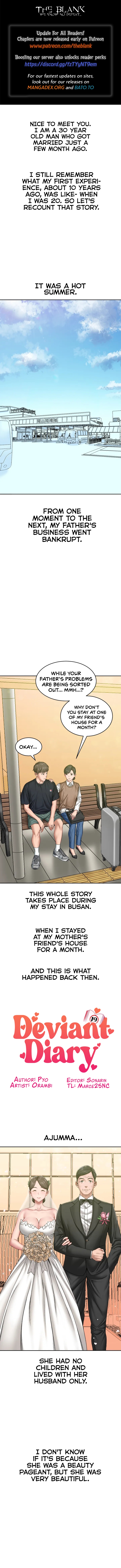 Deviant Diary Chapter 1 - Debauchery with Mum's friend (1) image 0