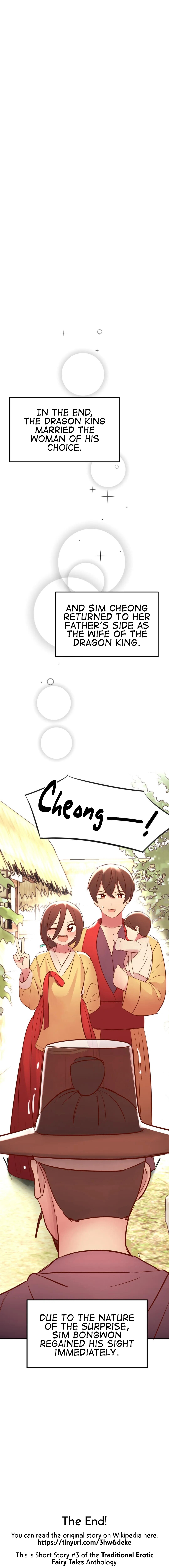 Traditional Erotic Fairy Tales Chapter 4 - Sim Cheong x Sea Dragon King - End image 18
