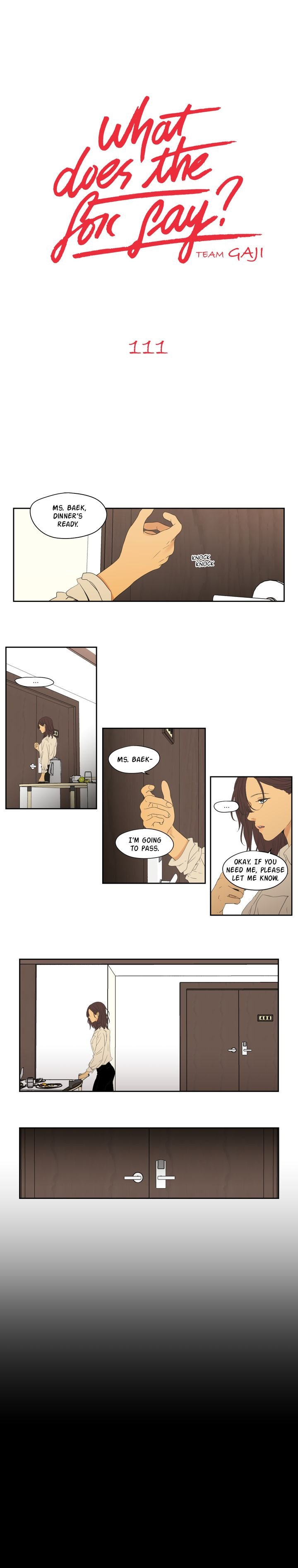 What Does the Fox Say? Chapter 111 image 0
