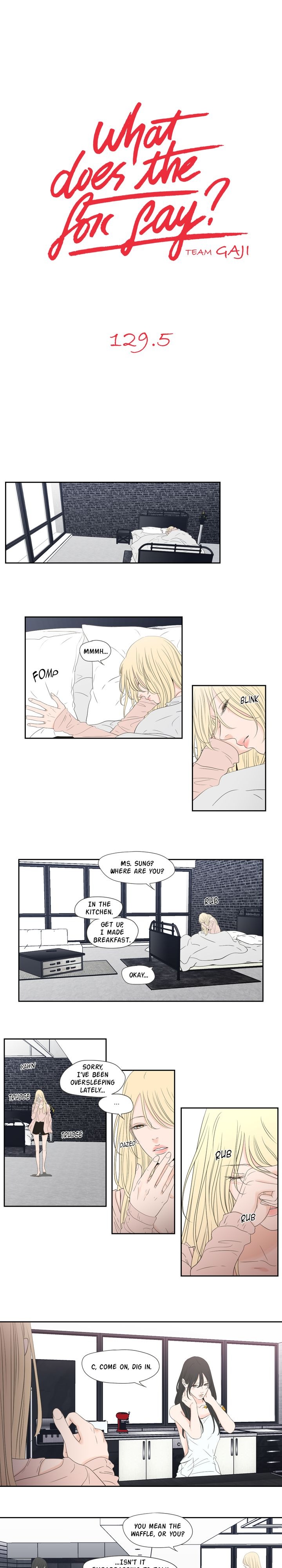 What Does the Fox Say? Chapter 129.5 image 0