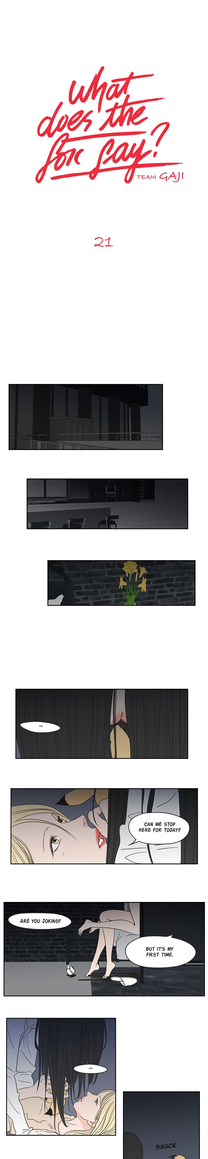 What Does the Fox Say? Chapter 21 image 0