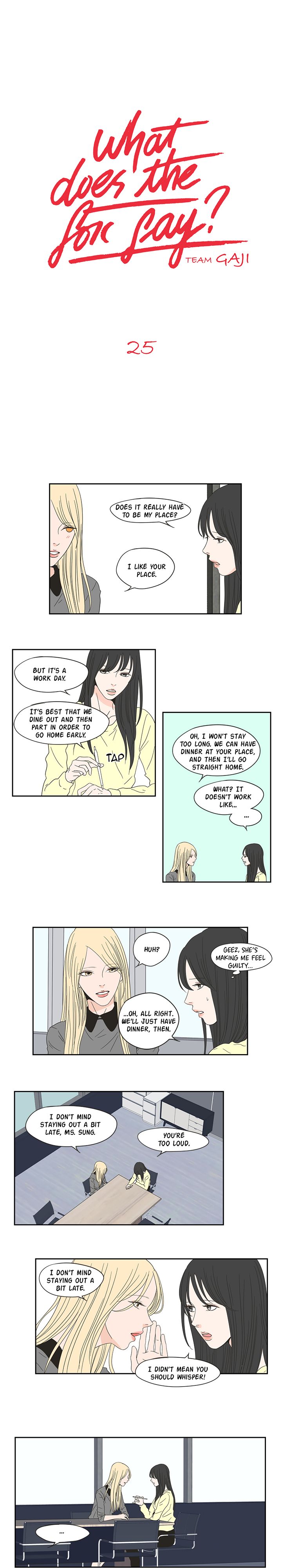 What Does the Fox Say? Chapter 25 image 0
