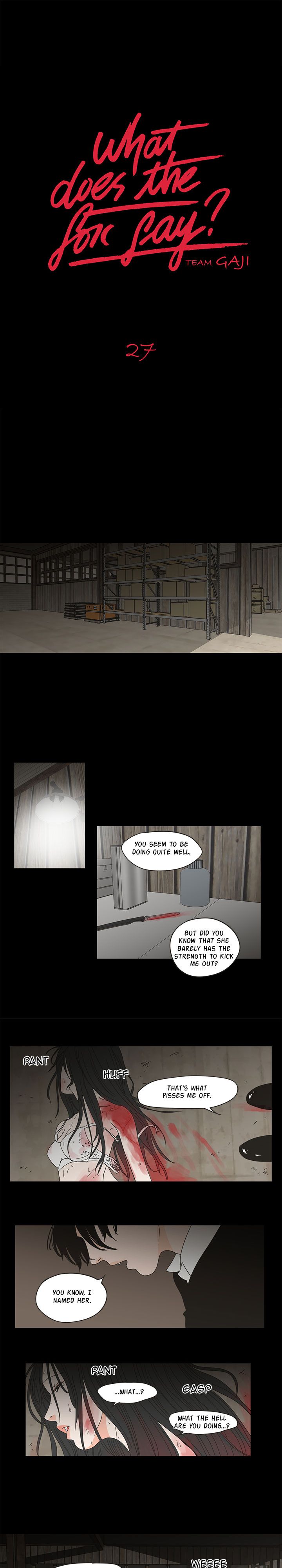 What Does the Fox Say? Chapter 27 - Season 1 Finale image 0