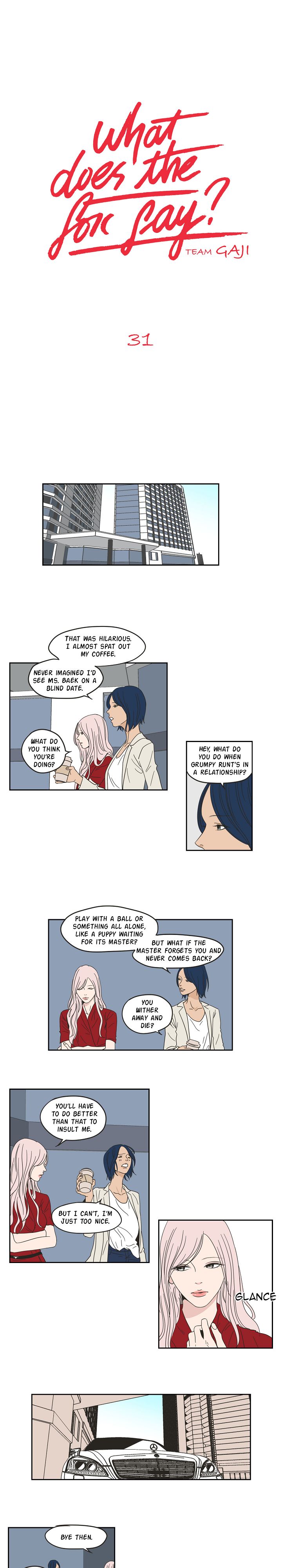 What Does the Fox Say? Chapter 31 image 0