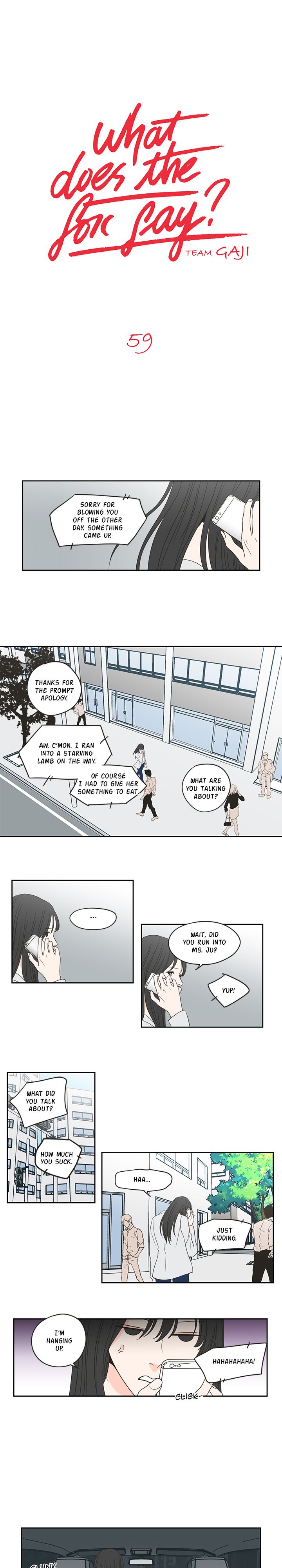 What Does the Fox Say? Chapter 58 image 0
