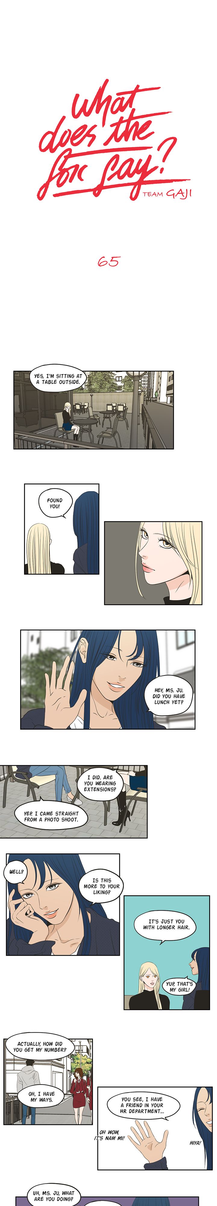 What Does the Fox Say? Chapter 65 image 0