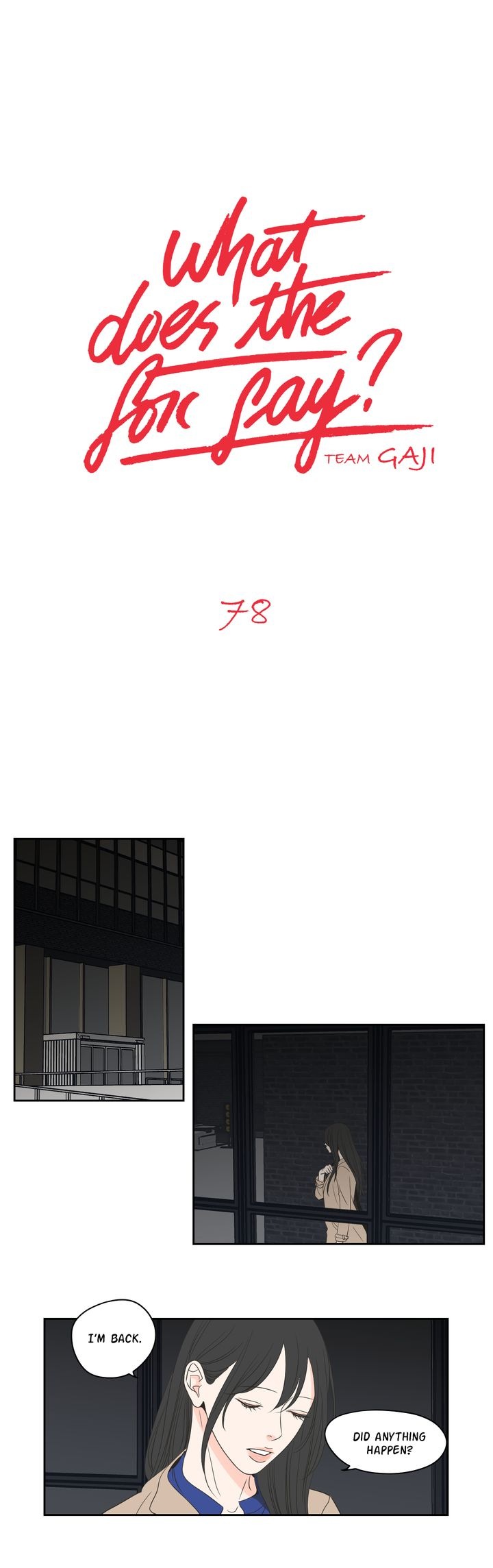 What Does the Fox Say? Chapter 78 image 0