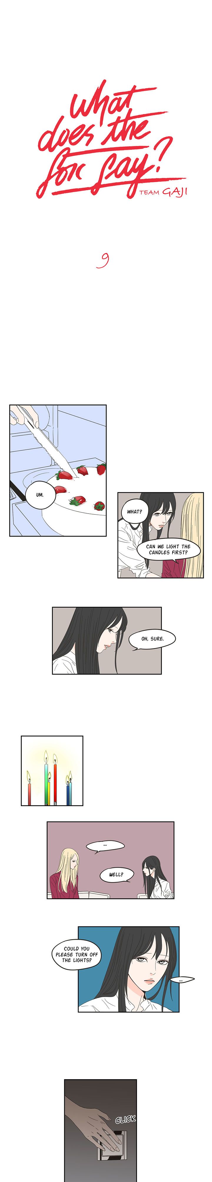 What Does the Fox Say? Chapter 9 image 0