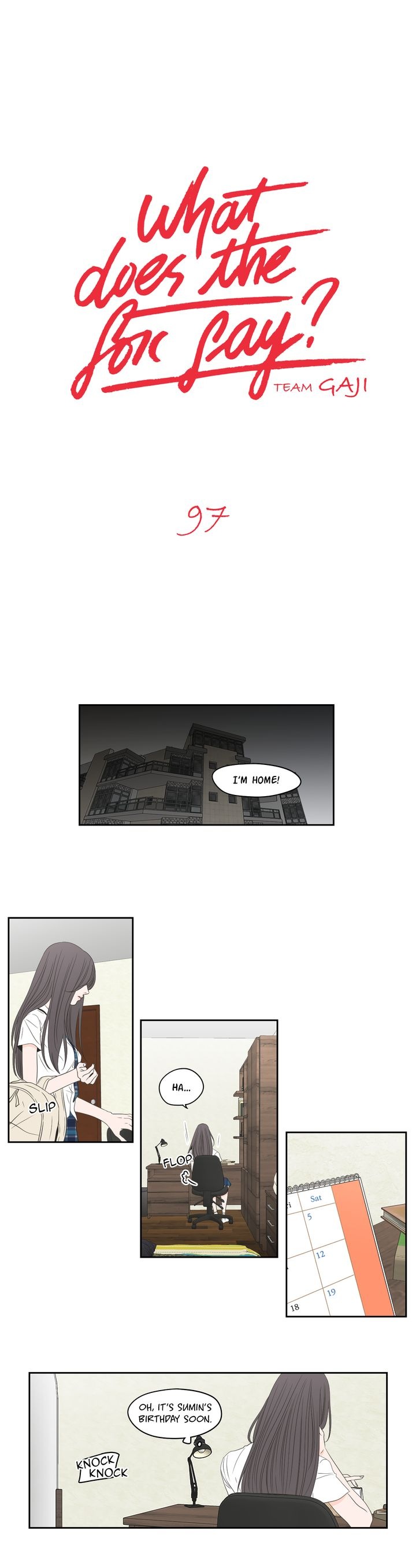 What Does the Fox Say? Chapter 97 image 0