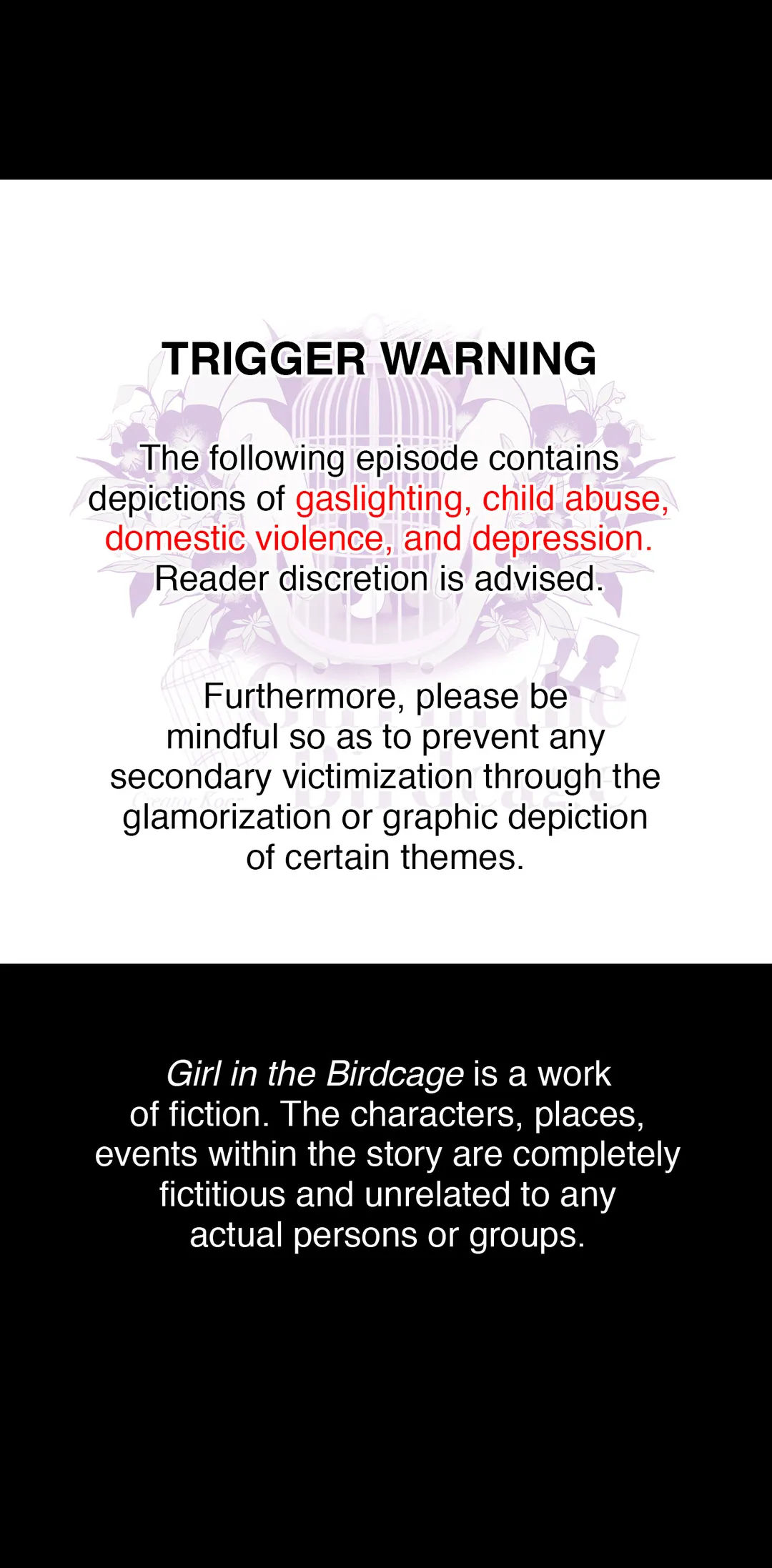 Girl in the Birdcage Chapter 45 image 0