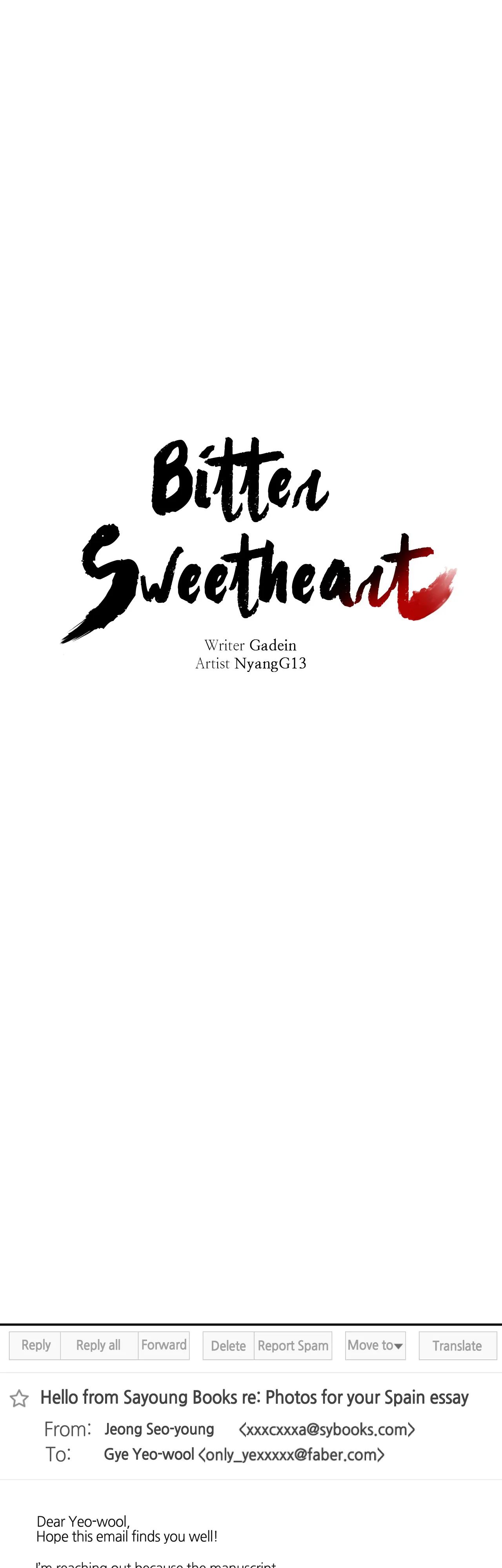 Bitter Sweetheart Chapter 28 image 0