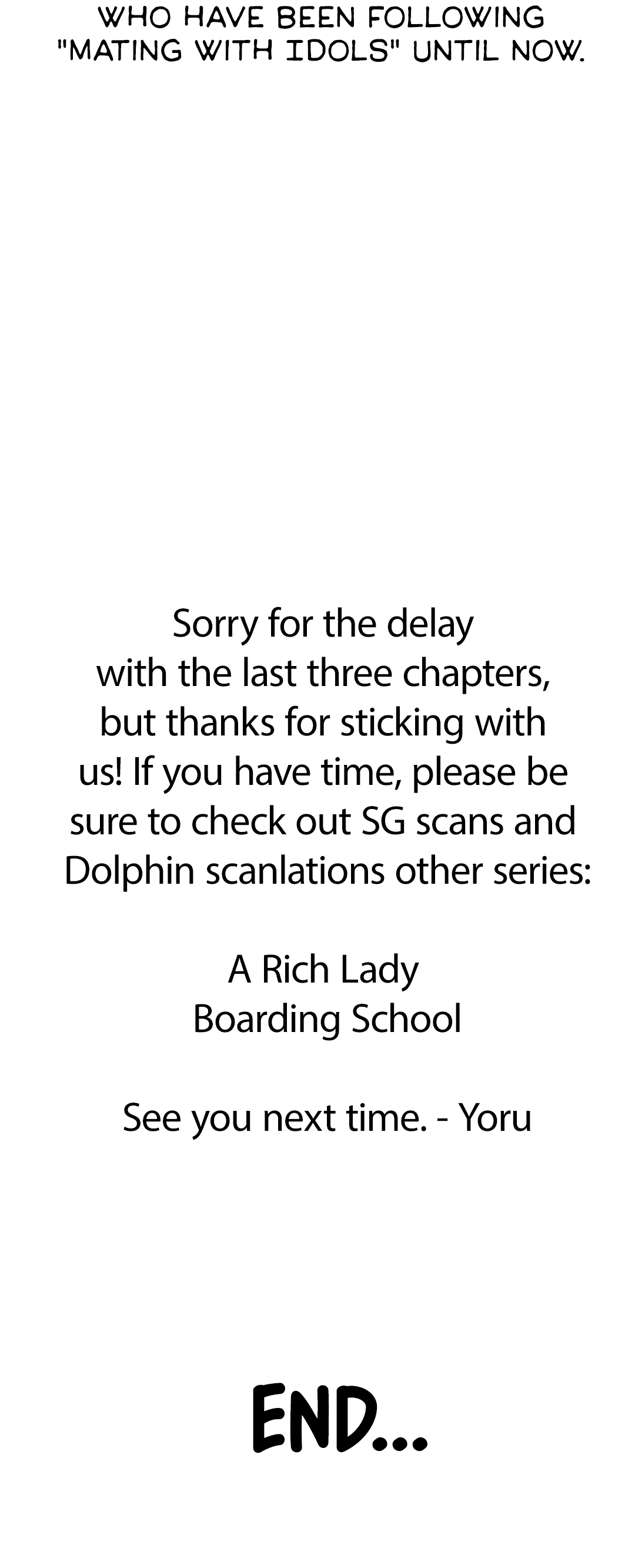 Mating with Idols Chapter 38 - The End image 19