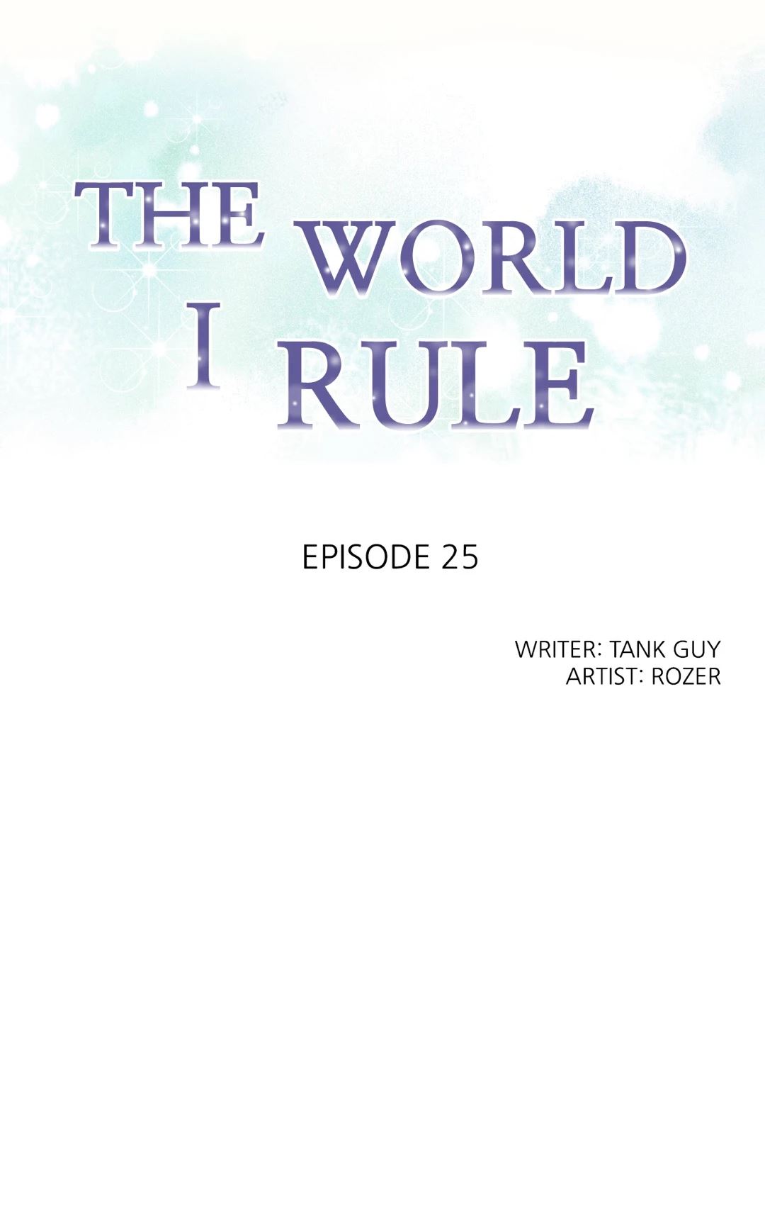 The World I Rule Chapter 25 image 0