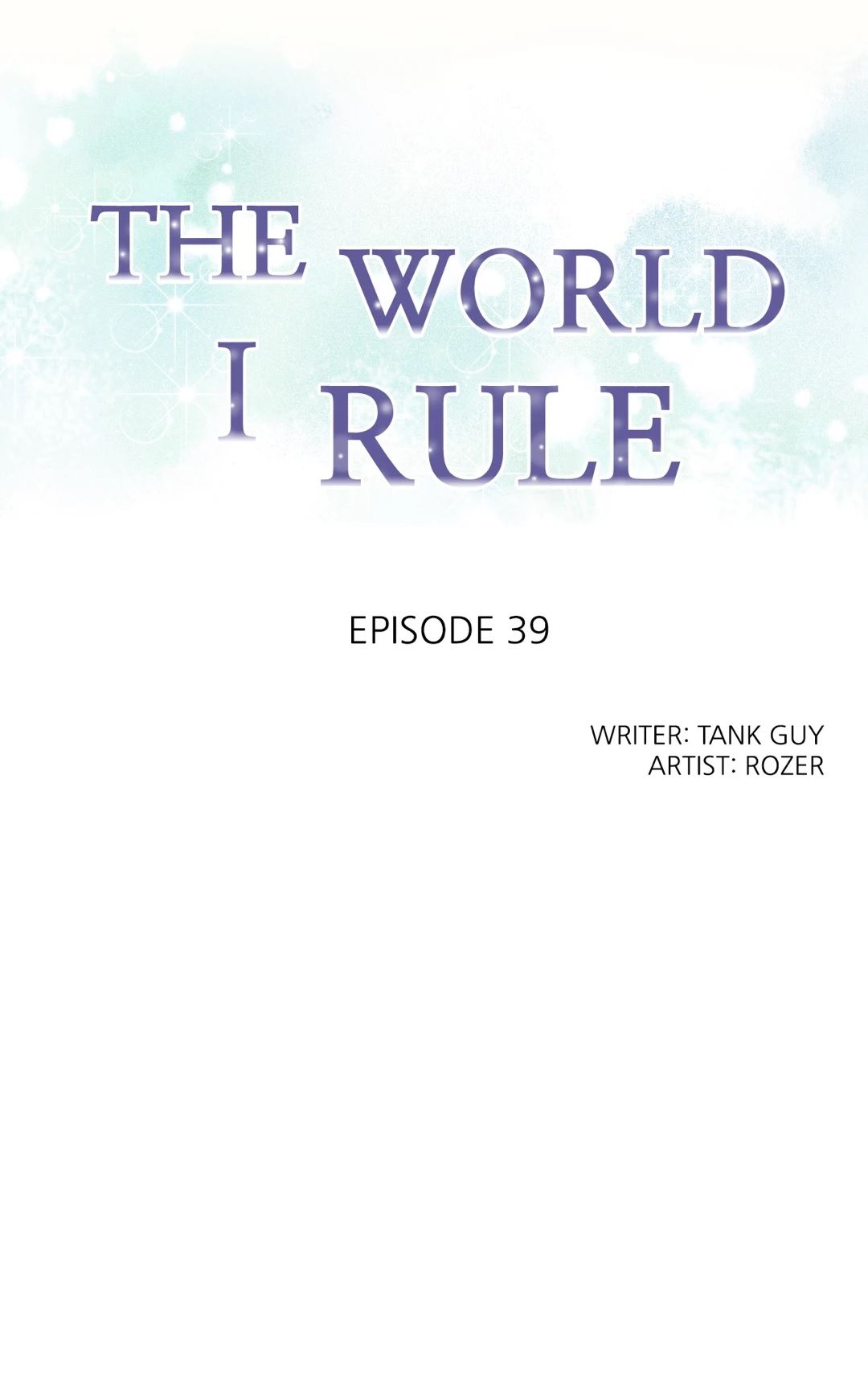 The World I Rule Chapter 39 image 0