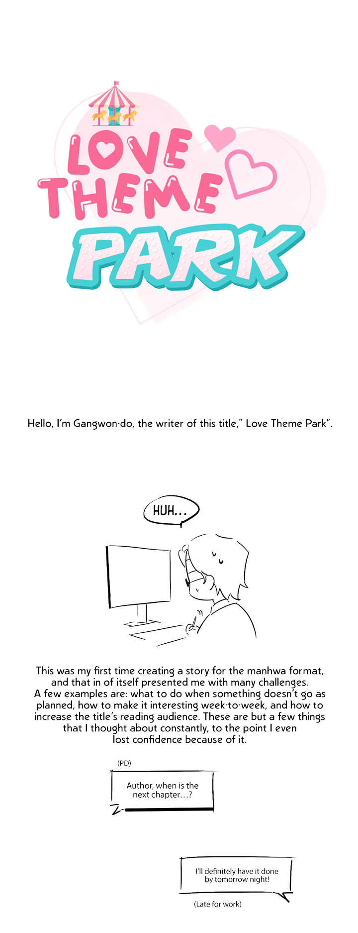 Love Theme Park Chapter 41.5 - Review image 1