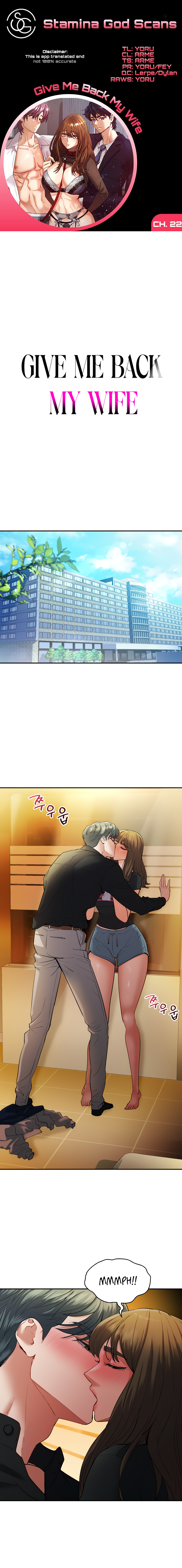Give Me Back My Wife Chapter 22 image 0