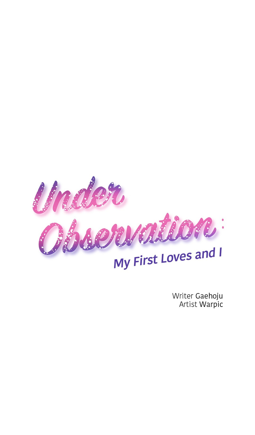 Under Observation: My First Loves and I Chapter 47 image 0