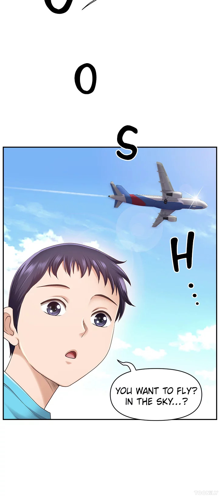 On an Airplane Chapter 1 image 1