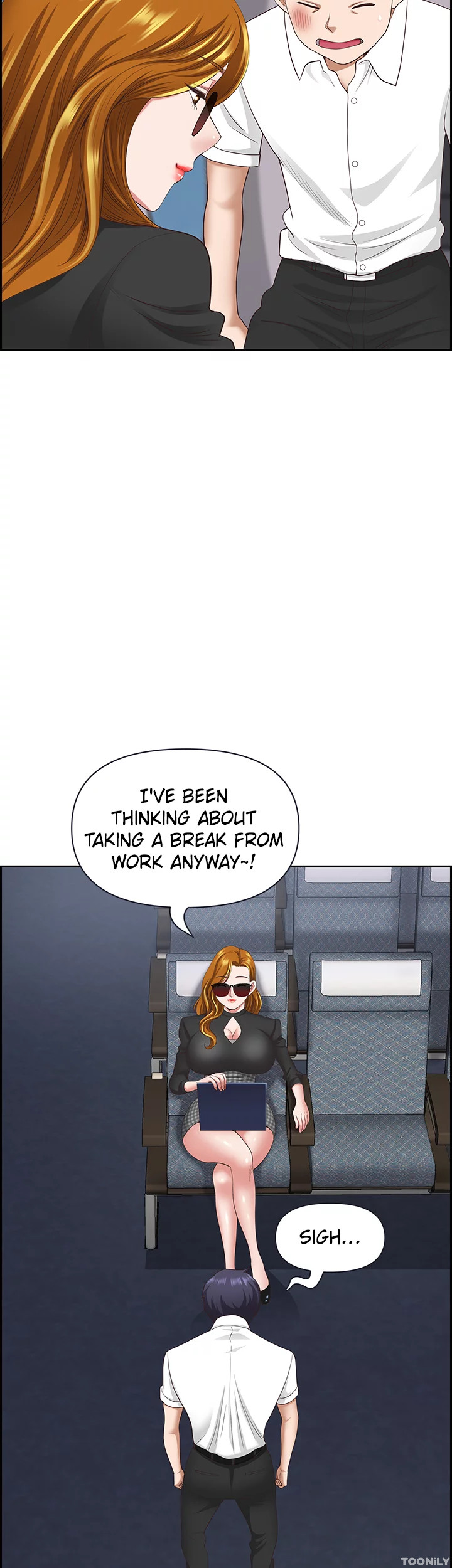 On an Airplane Chapter 14 image 17