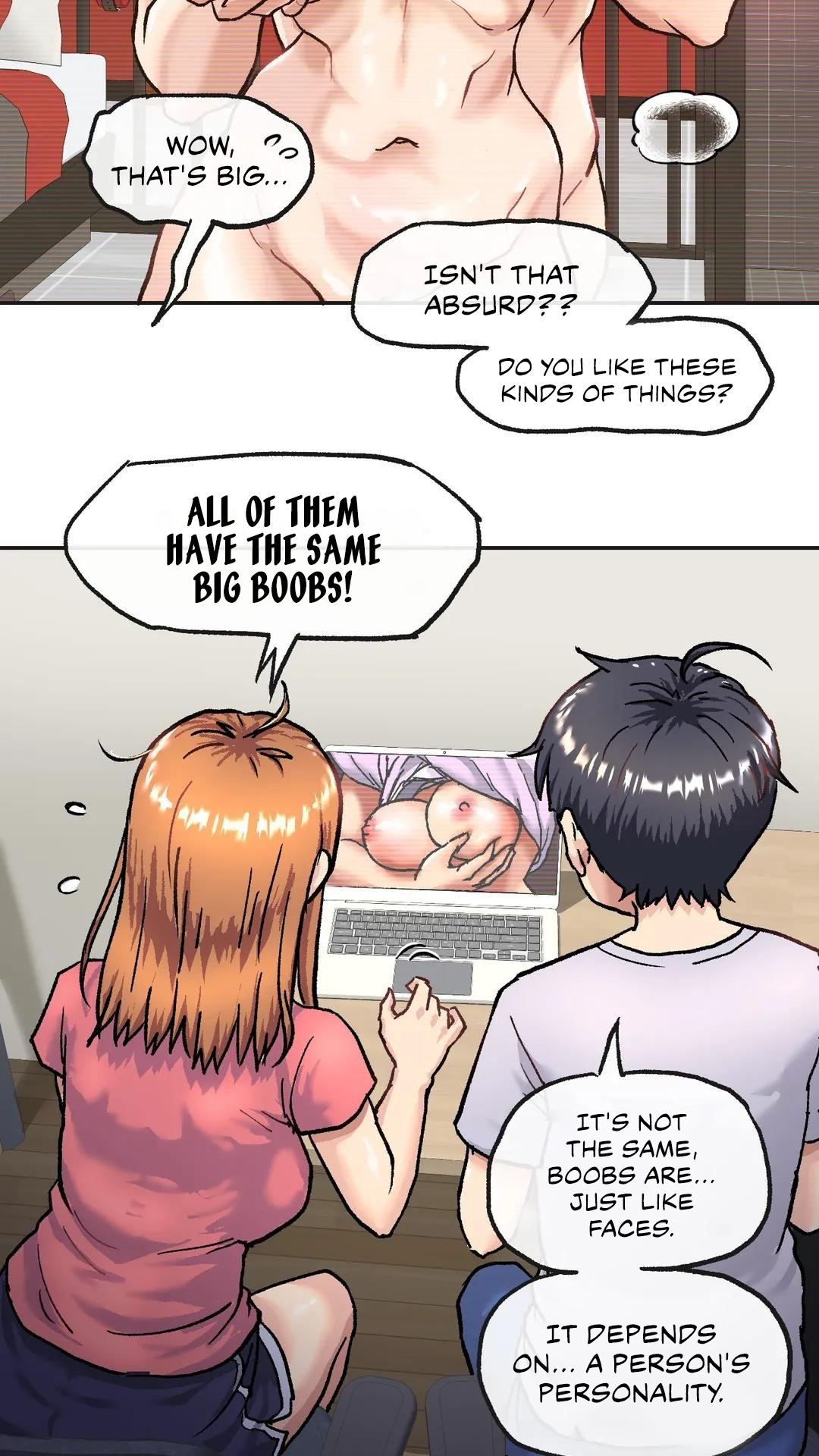 My girlfriend is a G-Cup! Chapter 1 image 54