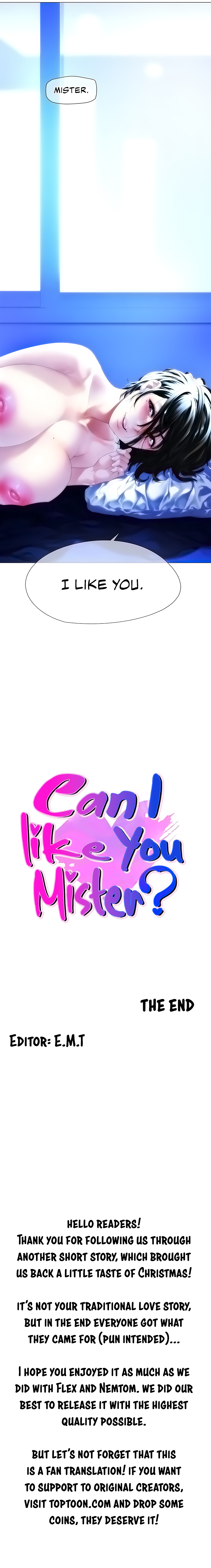 Winter short story: Can I like you Mister? Chapter 8 - The End image 3