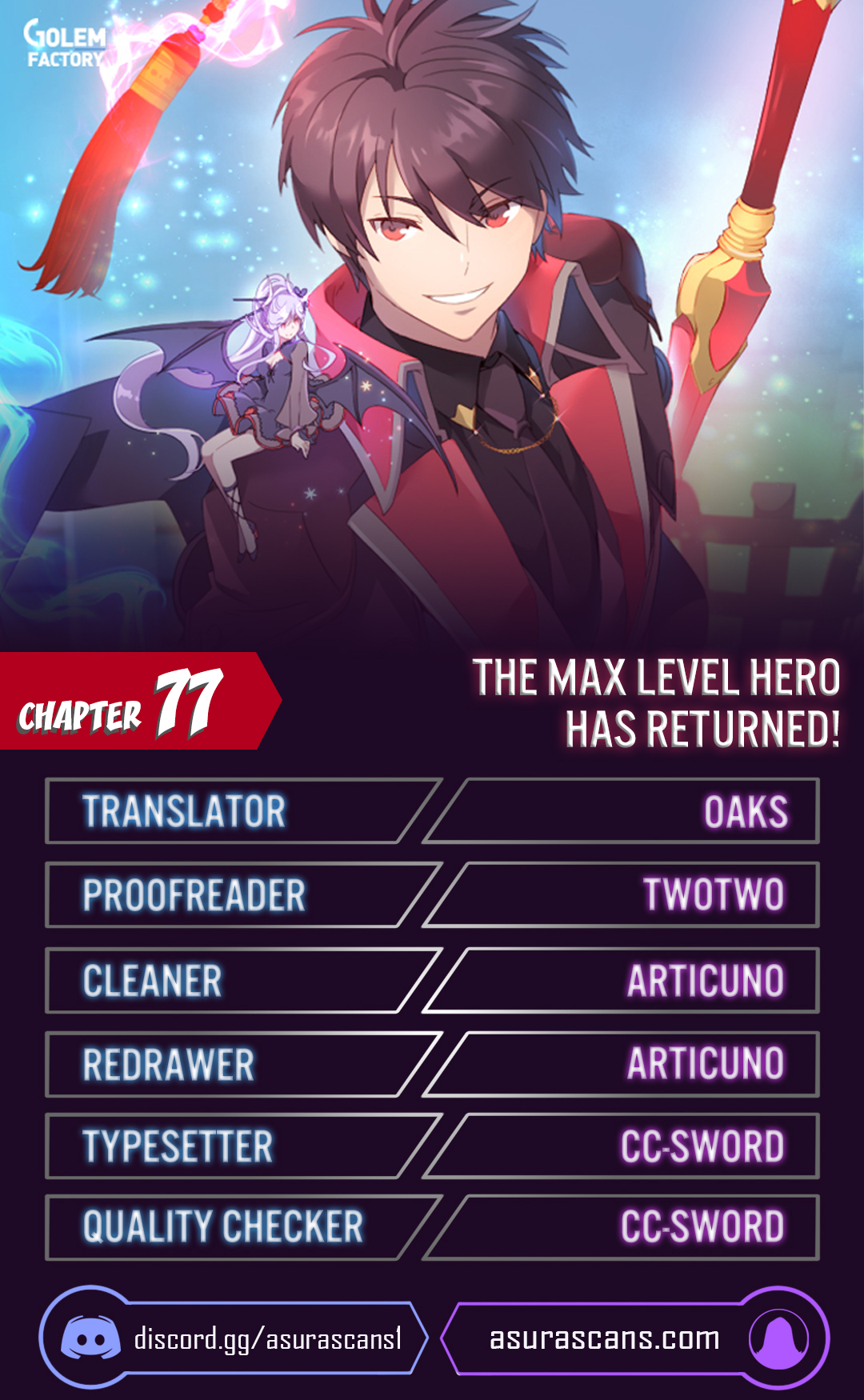 The Max Level Hero has Returned! Chapter 77 image 0