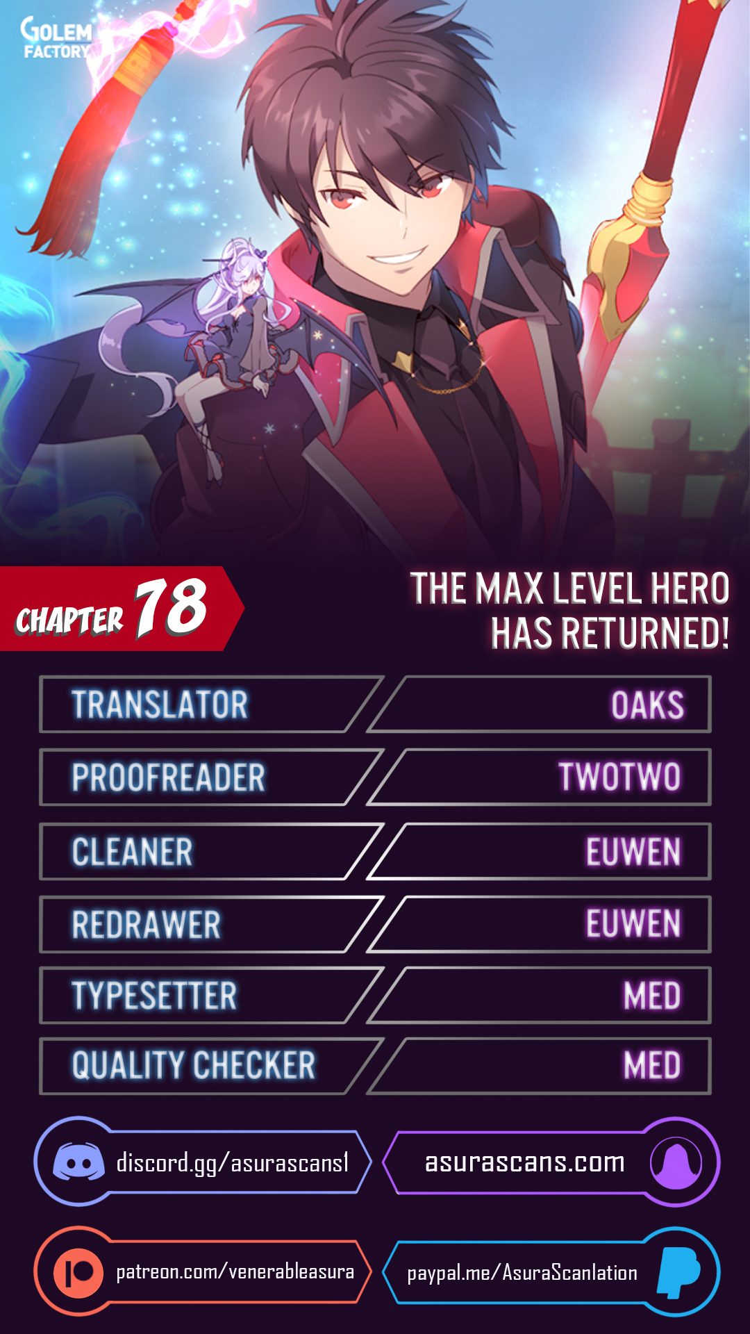 The Max Level Hero has Returned! Chapter 78 image 0