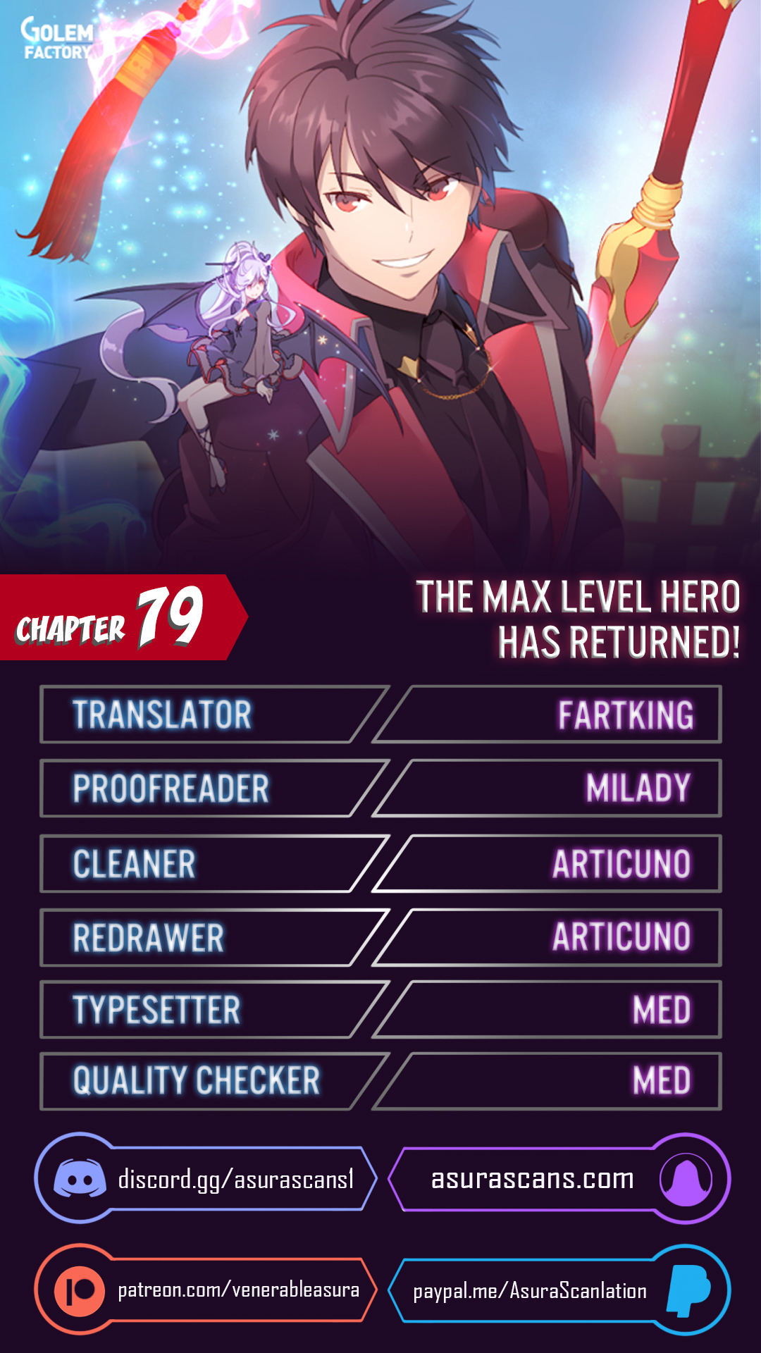 The Max Level Hero has Returned! Chapter 79 image 0