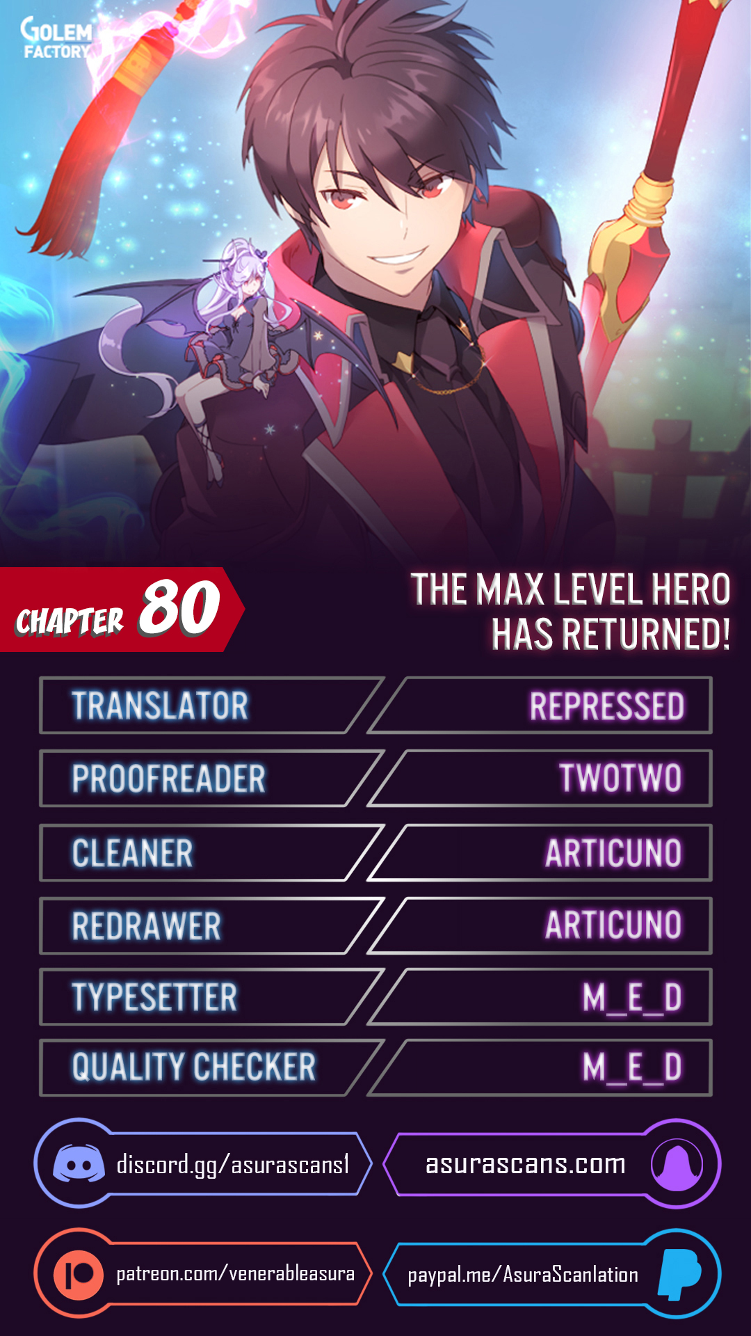 The Max Level Hero has Returned! Chapter 80 image 0