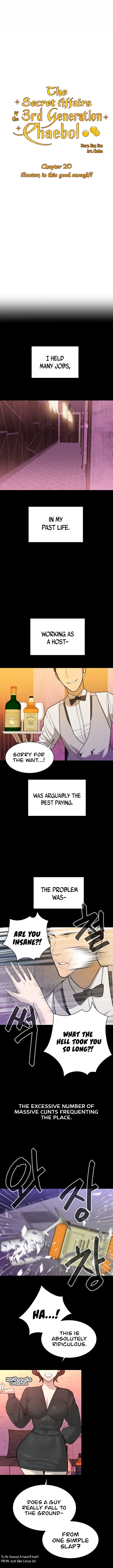 The Secret Affairs Of The 3rd Generation Chaebol Chapter 20 - Master, is this good enough? image 1