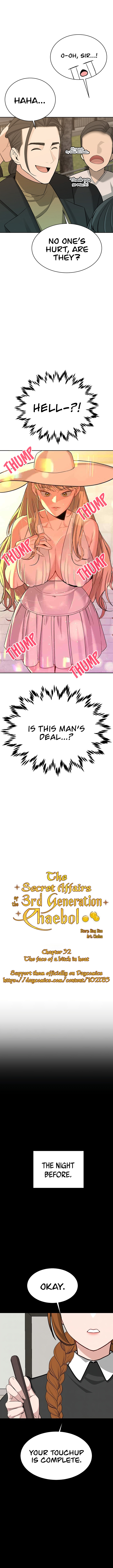 The Secret Affairs Of The 3rd Generation Chaebol Chapter 32 - The face of a bitch in heat image 1