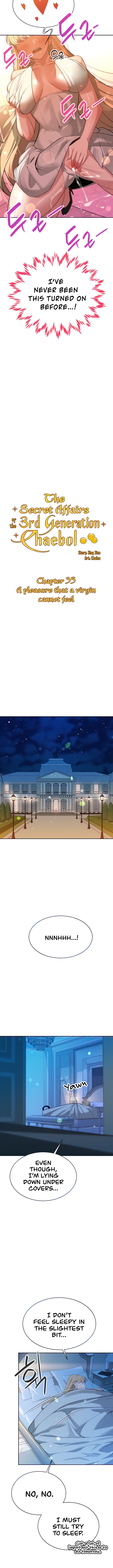 The Secret Affairs Of The 3rd Generation Chaebol Chapter 35 - A pleasure that a virgin cannot feel image 1