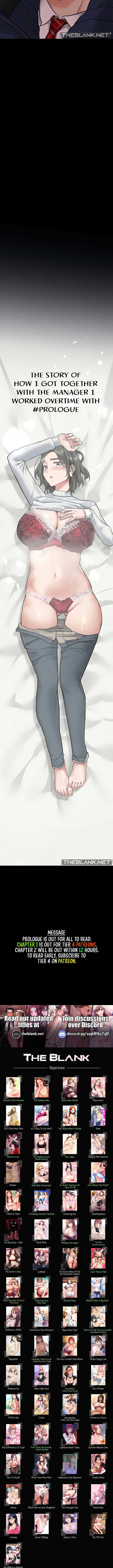 The Story of How I Got Together With the Manager on Christmas Chapter 0 - Prologue image 5