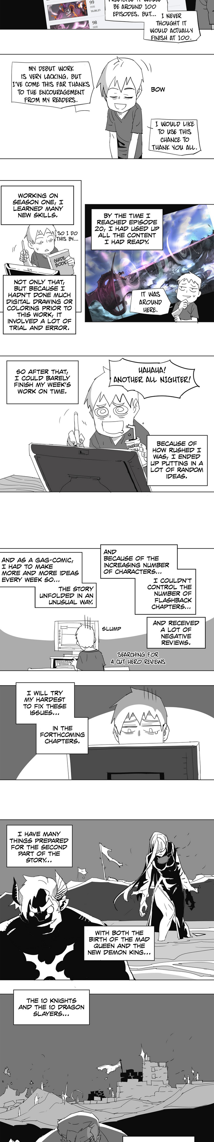 4 Cut Hero Chapter 100.5 - Epilogue image 1