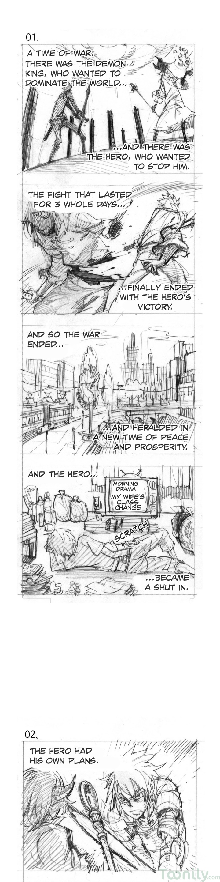 4 Cut Hero Chapter 100.5 - Special Episode 1 image 0