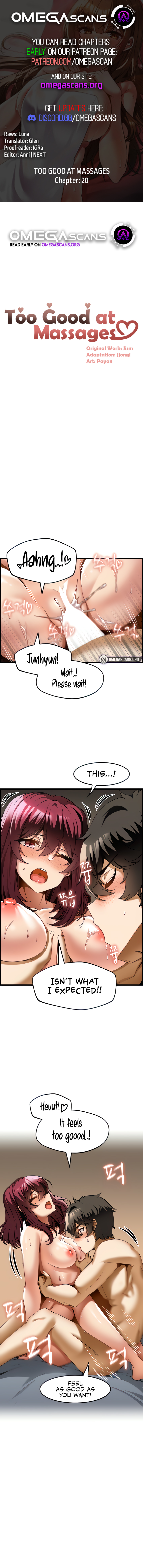 Too Good At Massages Chapter 20 image 0