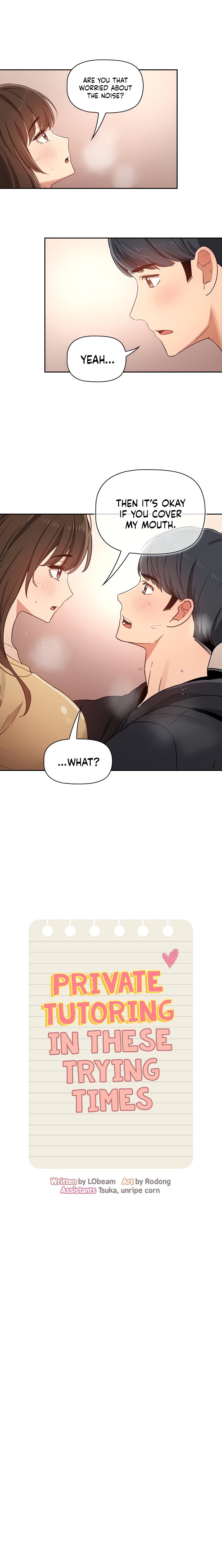 Private Tutoring in These Difficult Times Chapter 14 image 1