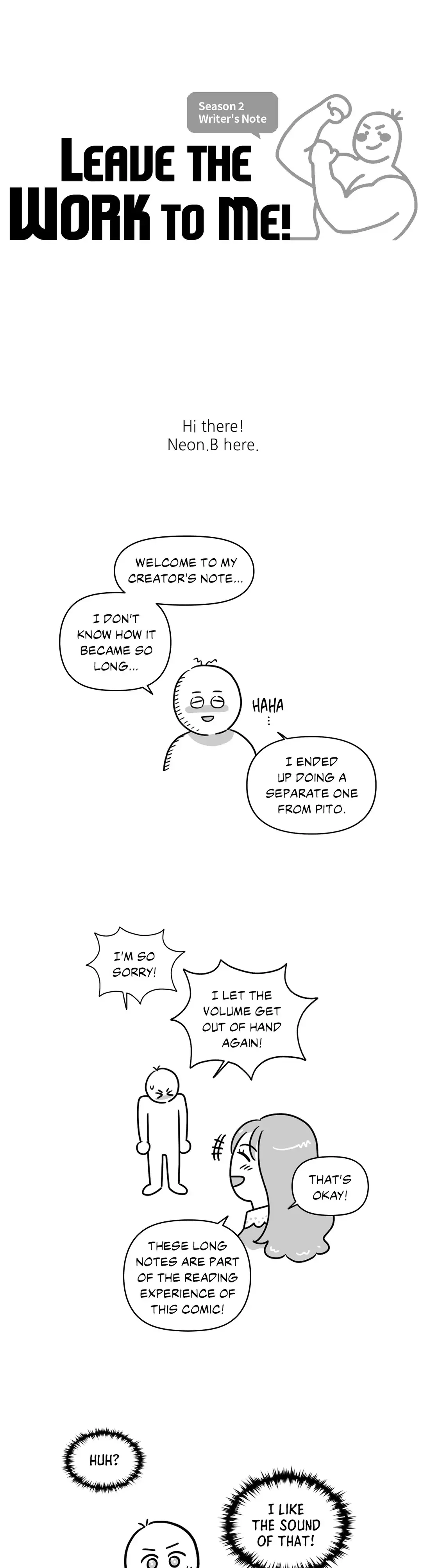 Leave the work to me! Chapter 57.5 - Season 2 Epilogue + Writer's Note image 0