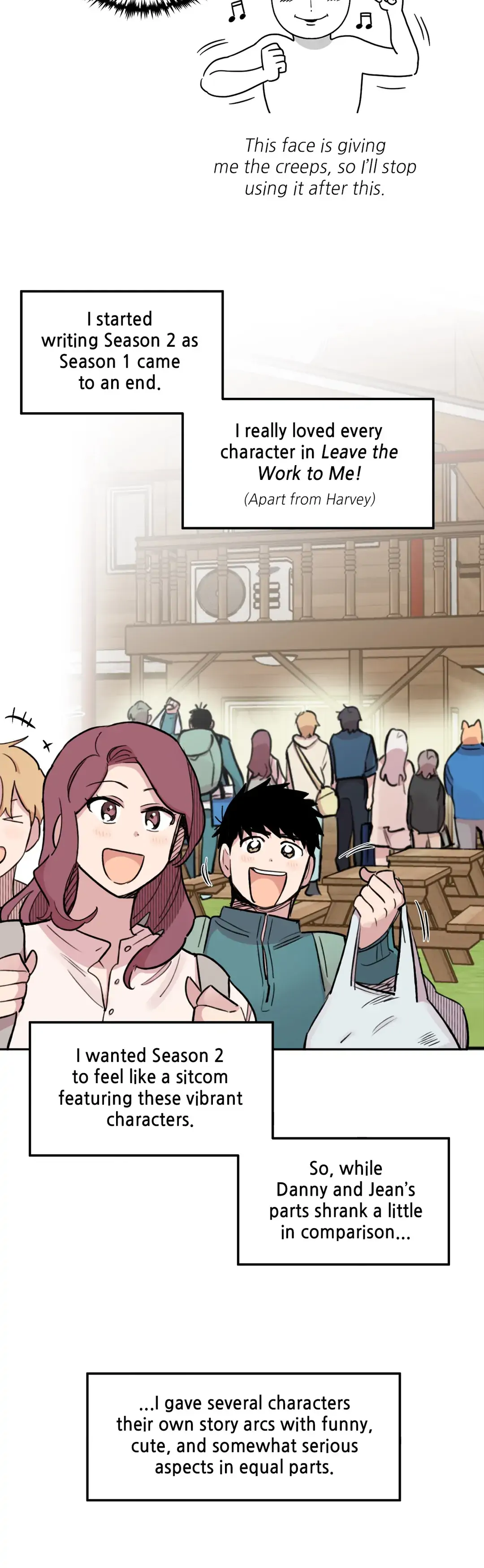 Leave the work to me! Chapter 57.5 - Season 2 Epilogue + Writer's Note image 7