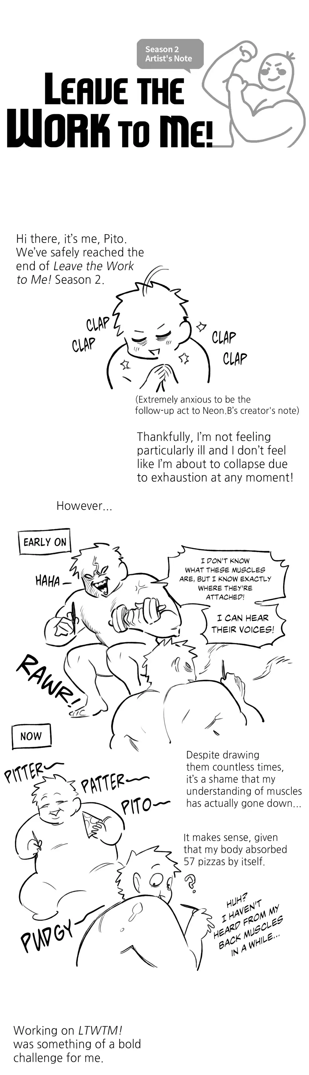 Leave the work to me! Chapter 57.6 - Artist's Note image 0