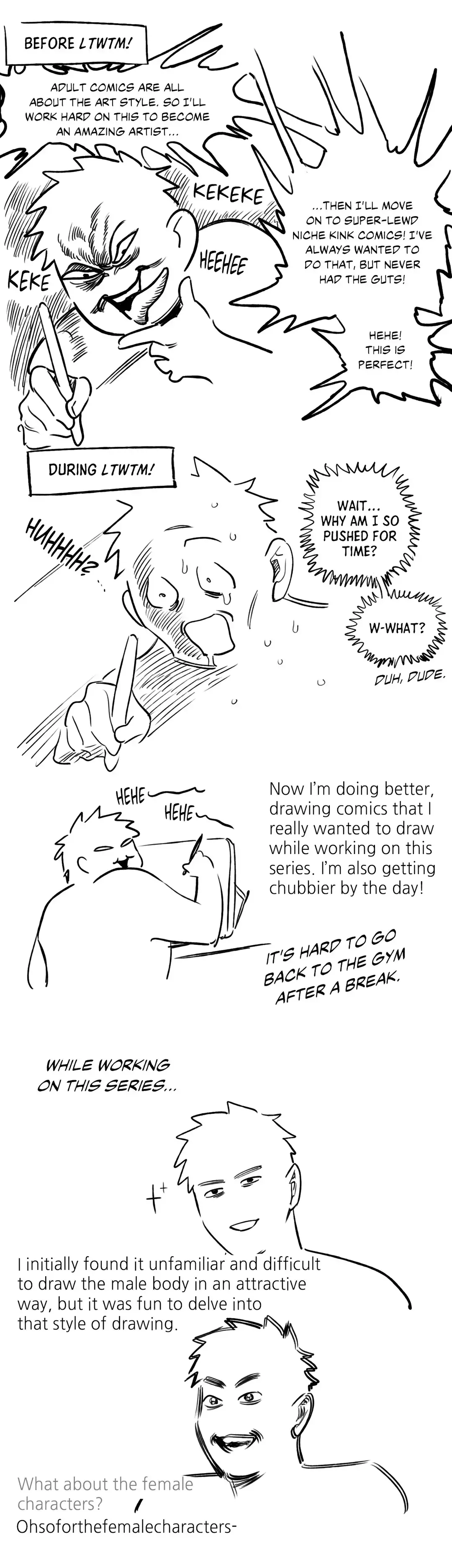 Leave the work to me! Chapter 57.6 - Artist's Note image 2