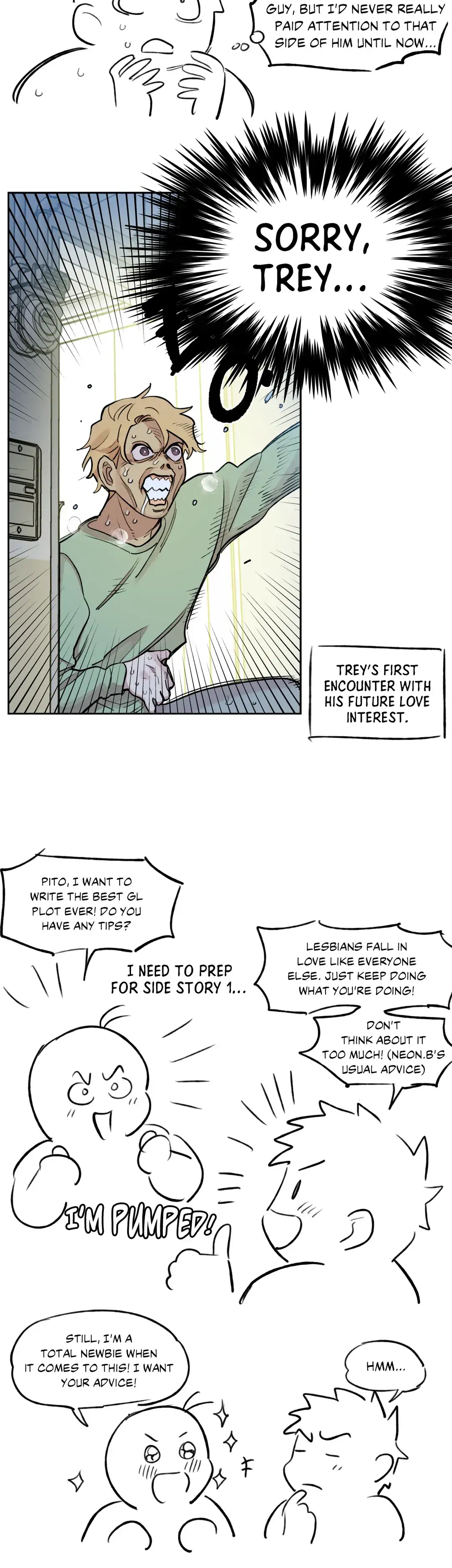 Leave the work to me! Chapter 57.6 - Artist's Note image 7