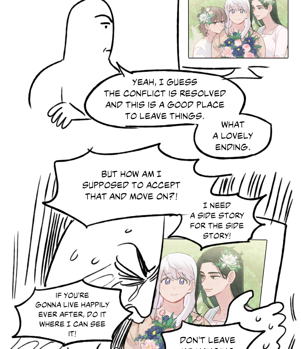 Leave the work to me! Chapter 81.5 - Epilogue - Side Story A Creator's Note image 1