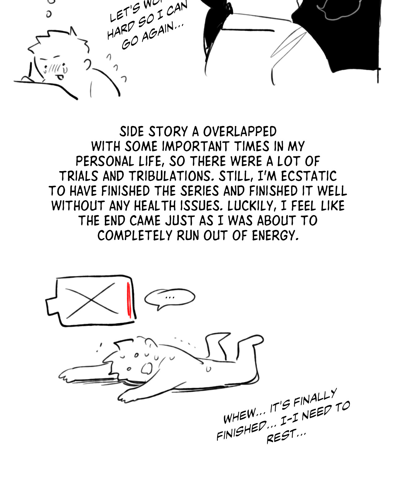 Leave the work to me! Chapter 81.5 - Epilogue - Side Story A Creator's Note image 29