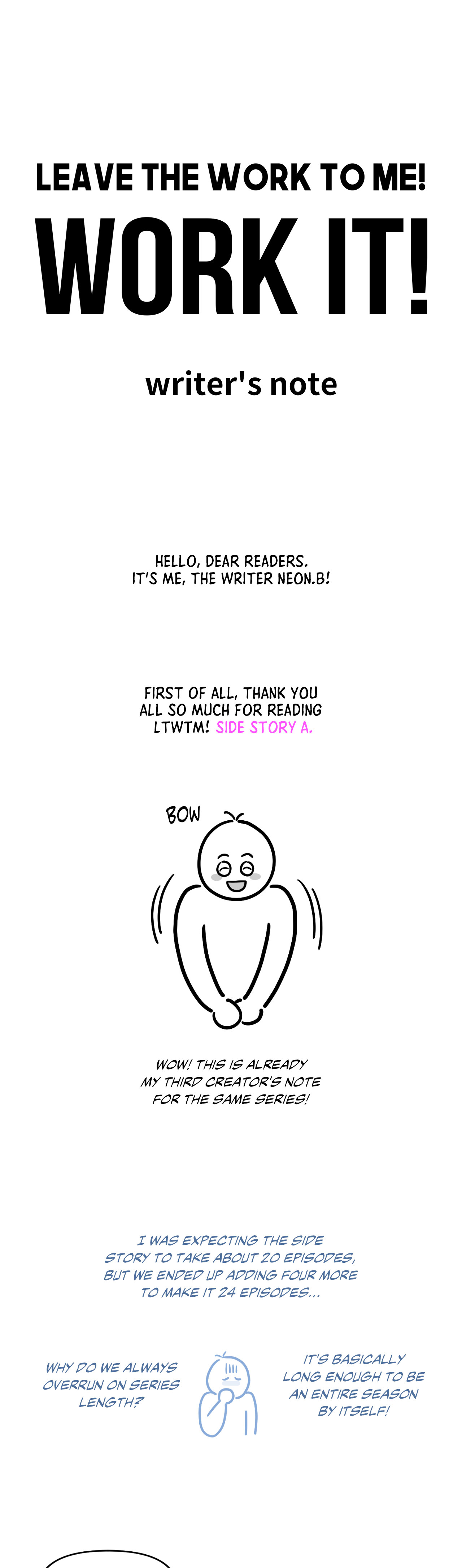 Leave the work to me! Chapter 81.5 - Epilogue - Side Story A Creator's Note image 36