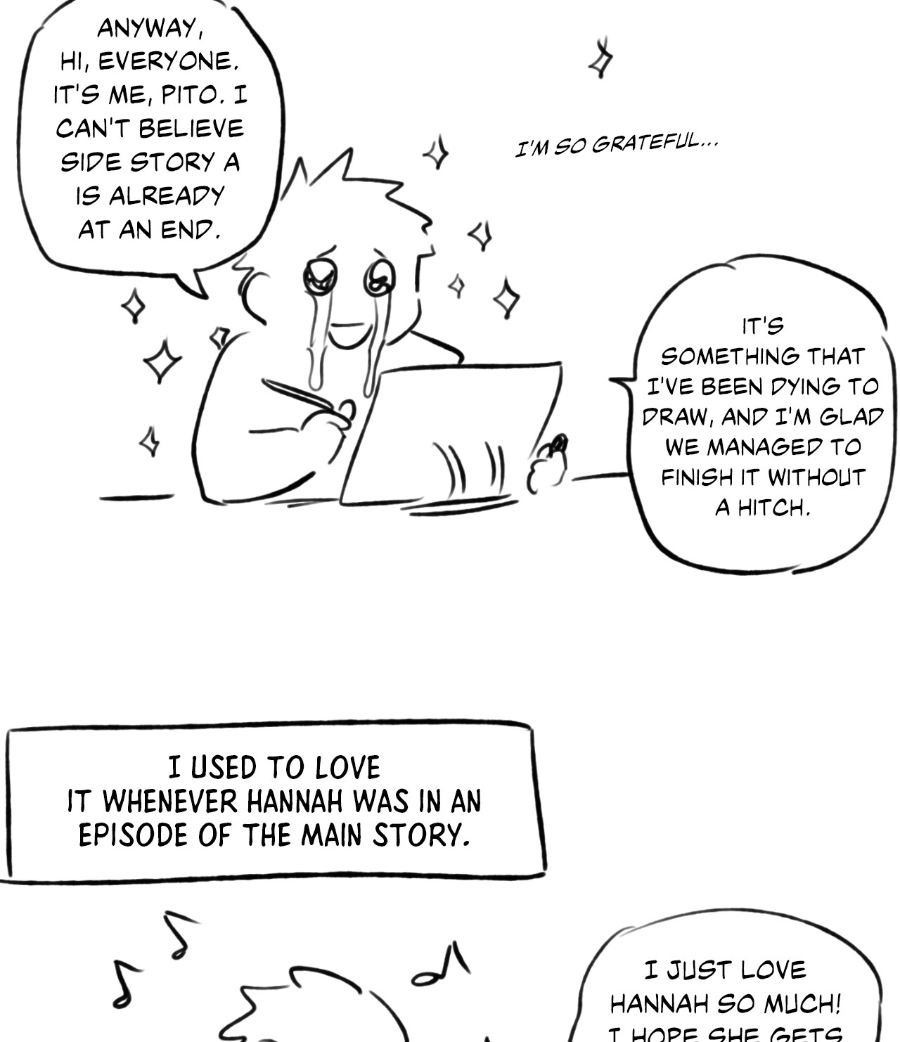 Leave the work to me! Chapter 81.5 - Epilogue - Side Story A Creator's Note image 4